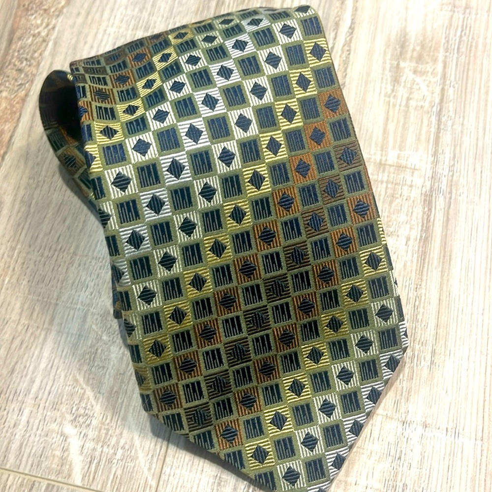 Designer Valerio Granti Pure silk tie New - Picture 1 of 7